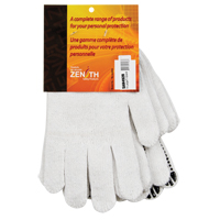 Dotted String Knit Gloves, Poly/Cotton, Single Sided, 7 Gauge, X-Large O-Max