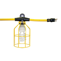 Grille protectrice de rechange en m&eacute;tal pour chaînes de lumi&egrave;res moul&eacute;es et robustes O-Max