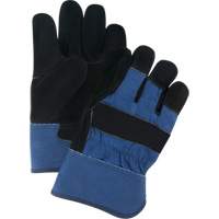Gants d'ajusteur doubl&eacute;s pour l'hiver &agrave; chaleur sup&eacute;rieure, T-Grand, Paume en Cuir de vache refendu, Doublure en Thinsulate O-Max