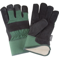 Gants d'ajusteur doubl&eacute;s pour l'hiver &agrave; chaleur sup&eacute;rieure, 2T-Grand, Paume en Cuir de vache refendu, Doublure en Thinsulate O-Max