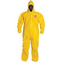 Combinaison &agrave; capuchon, Tychem 2000, 2T-Grand, Jaune O-Max