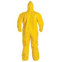 Combinaison &agrave; capuchon, Tychem 2000, 2T-Grand, Jaune O-Max