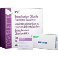 Lingettes antiseptiques au chlorure de benzalkonium, Serviette, Antiseptique O-Max