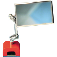 Miroir d'inspection, Rectangulaire, 3-1/2" lo x 2" la, T&eacute;lescopique O-Max