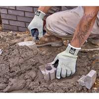 Gants r&eacute;sistants aux coupures Hero, Taille Petit/7, Calibre 7, Enveloppe en Acier inoxydable/Kevlar/PEHD, ANSI/ISEA 105 niveau 4 O-Max