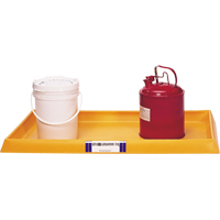Plateaux Ultra-Containment Tray, 54" lo x 29,8" la x 3,5" h, Cap. de d&eacute;versement 16,5 gal. US O-Max