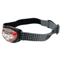 HD Vision Industrial Headlamp, LED, 300 Lumens, 4.33 Hrs. Run Time, AAA Batteries O-Max