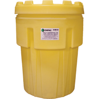 Poly-Overpack&reg; Salvage Drum, 95 US gal., Stationary O-Max