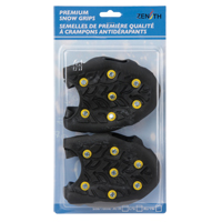 Heavy-Duty Anti-Slip Ice Cleats, Steel, Stud Traction, Medium O-Max