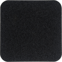 Premium Anti-Skid Tape, 5.5" x 5-1/2", Black O-Max
