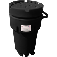 Contenants roulants Poly-Spillpaks, 50 gal. US, Mobile SDN457 | O-Max
