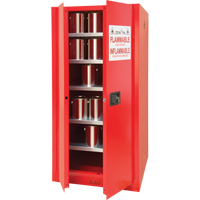 Armoire pour peintures et encres, 96 gal., 5 tablettes O-Max