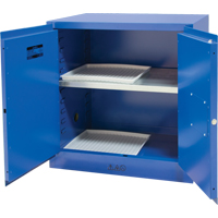 Corrosive Liquids Cabinet, 22 gal., 35" x 35" x 22" O-Max