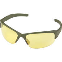 Z2000 Series Safety Glasses, Amber Lens, Anti-Scratch, Meets/Exceeds CSA Z94.3 O-Max
