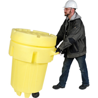 Ultra-Overpacks&reg; Wheeled Drum, 95 gal., Mobile O-Max