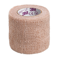 Bandages sans latex Coban, Couper au besoin lo x 2" la, Classe 1, Auto-adh&eacute;rent O-Max