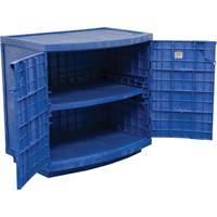 Armoire en poly&eacute;thyl&egrave;ne pour produits corrosifs et acides, 24 gal., 36" x 35" x 25" O-Max