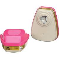 6000 Series Respirator Cartridges, Gas/Vapour Cartridge, Multi-Gas/Vapour/P100 O-Max