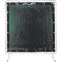 Welding Screen and Frame, Green, 5' x 5' O-Max