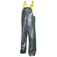 Journeyman&reg; Bib Pants, 4X-Large, Polyester/PVC, Green O-Max