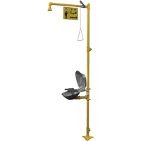 Halo Combination Emergency Shower & Eyewash Station O-Max