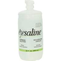 Saline Eyewash Bottles, Full Bottle, 32 oz. O-Max