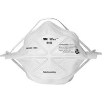 9105S VFlex Particulate Respirators, N95, NIOSH Certified, Small O-Max
