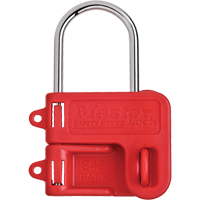 Safety Lockout Hasps, Silver O-Max