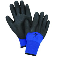 Gants North Northflex Cold Grip, 8/Moyen, R&ecirc;vetement PVC, Calibre 15, Enveloppe en Nylon O-Max