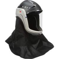 Versaflo Helmet Assembly with Premium Visor and Flame Resistant Shroud, Universal, Hard Top, Single Shroud O-Max