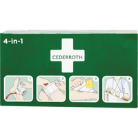 Coagulant 4-dans-1 cederroth, 9" lo x 5-1/2" la O-Max
