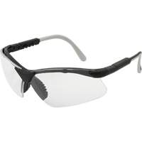 Lunettes de s&eacute;curit&eacute; s&eacute;rie Z1600, Lentille Transparent, Anti-&eacute;gratignures, R&eacute;pond ou surpasse la norme CSA Z94.3 O-Max