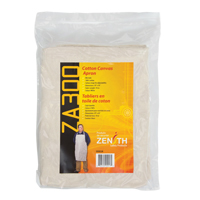 Apron, Cotton, 36" L x 29" W, Natural O-Max