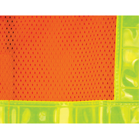 Veste de s&eacute;curit&eacute; pour la circulation d&eacute;tachable en cinq points, Orange haute visibilit&eacute;, Moyen, Polyester O-Max