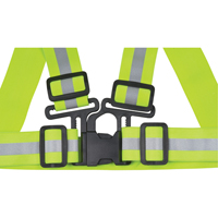 Harnais de s&eacute;curit&eacute; d'usage standard, Jaune lime haute visibilit&eacute;, Couleur r&eacute;fl&eacute;chissante Argent, Moyen O-Max