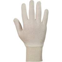 Gants tricot&eacute;s Superior ML80K, Taille unique, Blanc, Non doubl&eacute;, Poignet en tricot O-Max