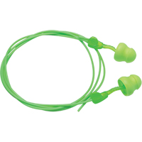 Bouchons d'oreilles en mousse Glide, Vrac - Boîte, Avec cordon O-Max