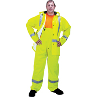 Imperm&eacute;able pour la circulation de premi&egrave;re qualit&eacute; RZ900, Polyester/PVC, Moyen, Jaune lime O-Max