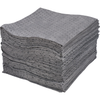 Feuilles absorbantes lamin&eacute;es (SMS) de premi&egrave;re qualit&eacute;, Universel, 15" x 17", 30 gal. d'absorption O-Max