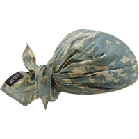 Bandeaux en triangle 6710CT de refroidissement en tissu de serviette Chill-Its, Vert O-Max