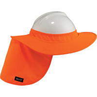 Rebords pour casques de s&eacute;curit&eacute; 6660 Chill-Its, Orange haute visibilit&eacute; O-Max