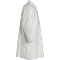 Lab Coat, Tyvek&reg; 400, White, Medium O-Max