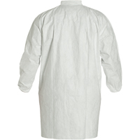 Lab Coat, Tyvek&reg; 400, White, Medium O-Max
