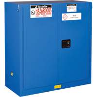 Armoires de rangement pour mati&egrave;res dangereuses Sure-Grip Ex, 30 gal., 43" x 44" x 18" O-Max