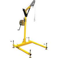 4-Piece Hoist System with Manhandler Hoist/Winch O-Max