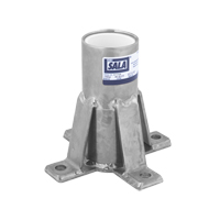 DBI-SALA&reg; Advanced Floor-Mount Sleeve Davit Base O-Max