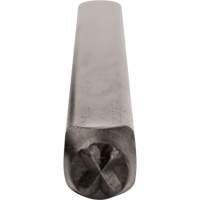 Individual Standard General Purpose Steel Hand Stamp Pieces, X, 3/32" O-Max