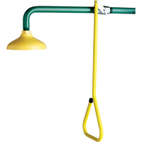 Douche d'urgence suspendue Lifesaver, Montage mural O-Max