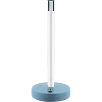 Outdoor TensaBarrier<sup>®</sup> - Receiver Posts, 37" High, White SF983 | O-Max