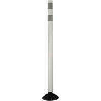 D&eacute;lin&eacute;ateur r&eacute;sistant aux impacts, 36" h, Blanc O-Max